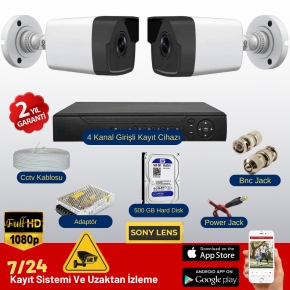 2li G�venli̇k Kamera Seti̇